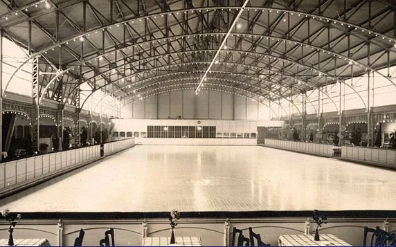 Palais de Glace Anvers - Antwerp Belgium 1920 Olympics Ice Hockey Inception