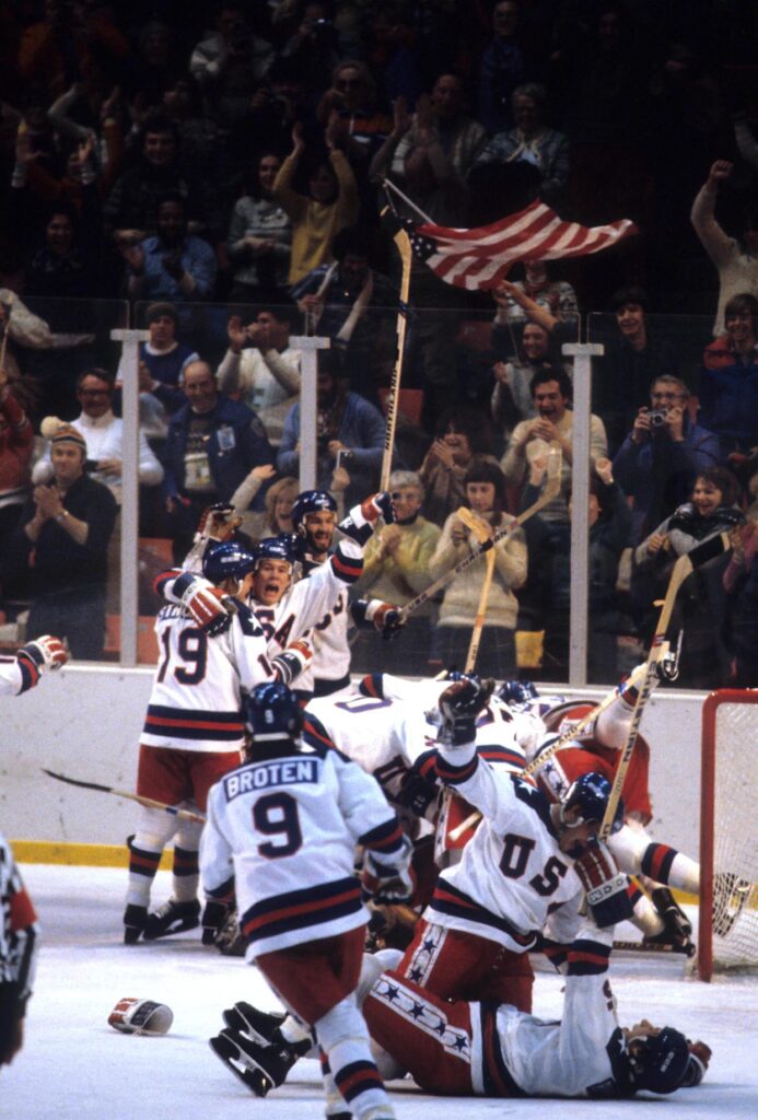 USA wins gold 1980 winter olympics lake placid New York 5