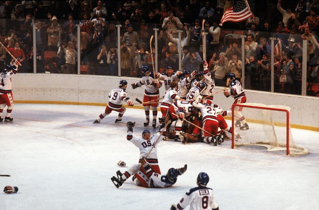 USA wins gold 1980 winter olympics lake placid New York 6