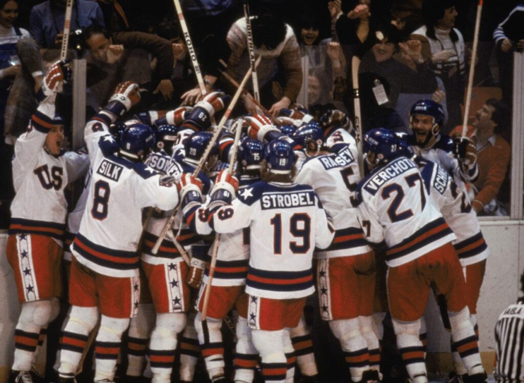 USA wins gold 1980 winter olympics lake placid New York 7