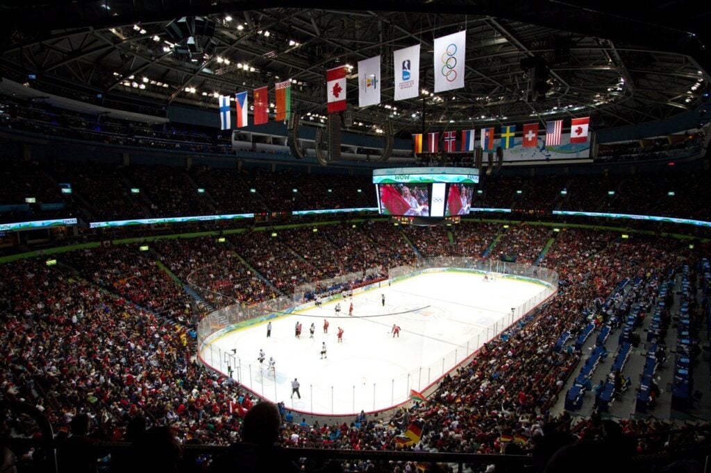 Canada Hockey Palace Vancouver 2010 Winter Olympics